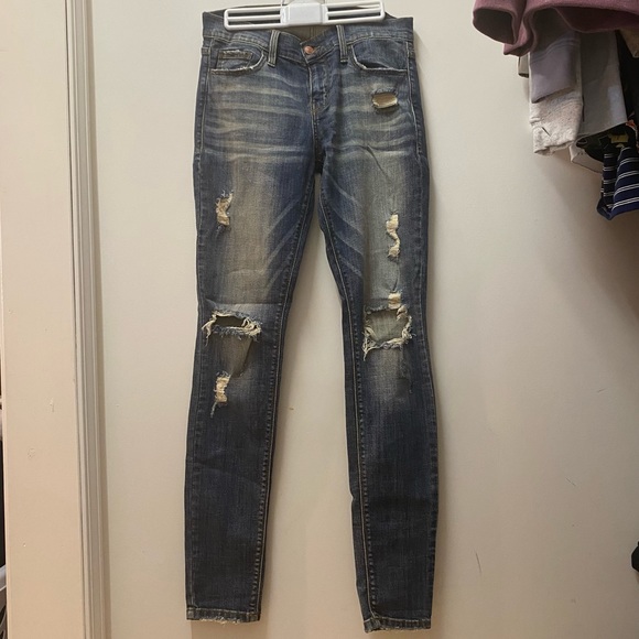 Day trip Lynx Distressed Skinny Jeans Women’s 29L - Picture 1 of 7
